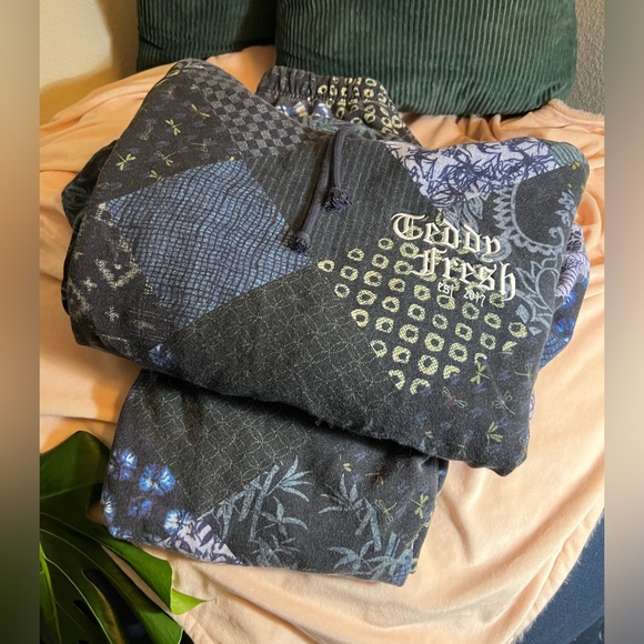 Teddy Fresh Quilted Sweatpant & Hoodie SET size S - Picture 2 of 9